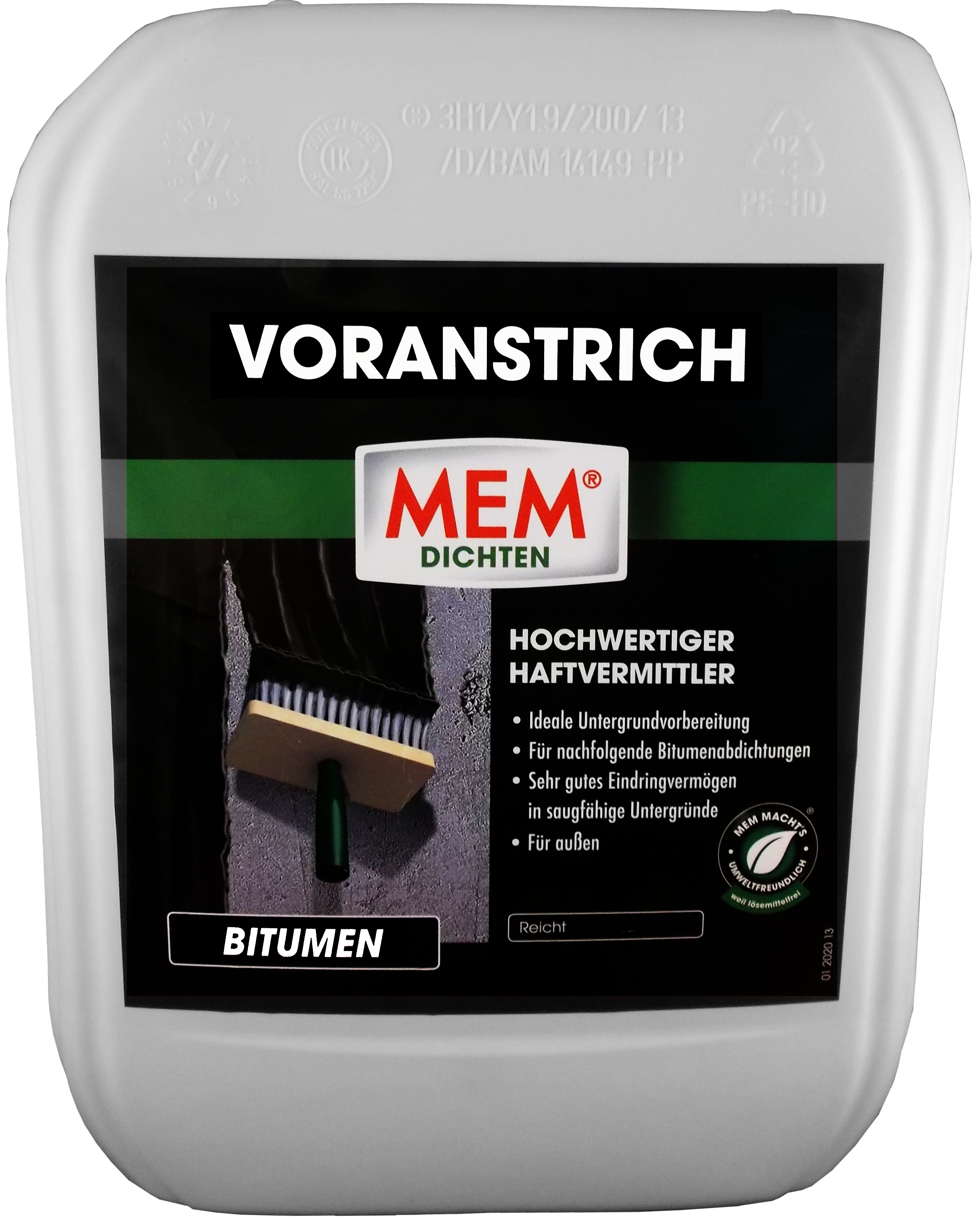 2x 5l Bitumen Voranstrich Lösemittelfrei