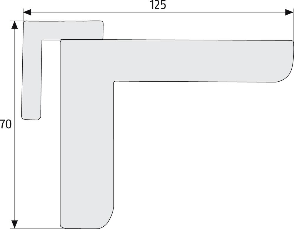 ABUS Türschließer 2603 silber