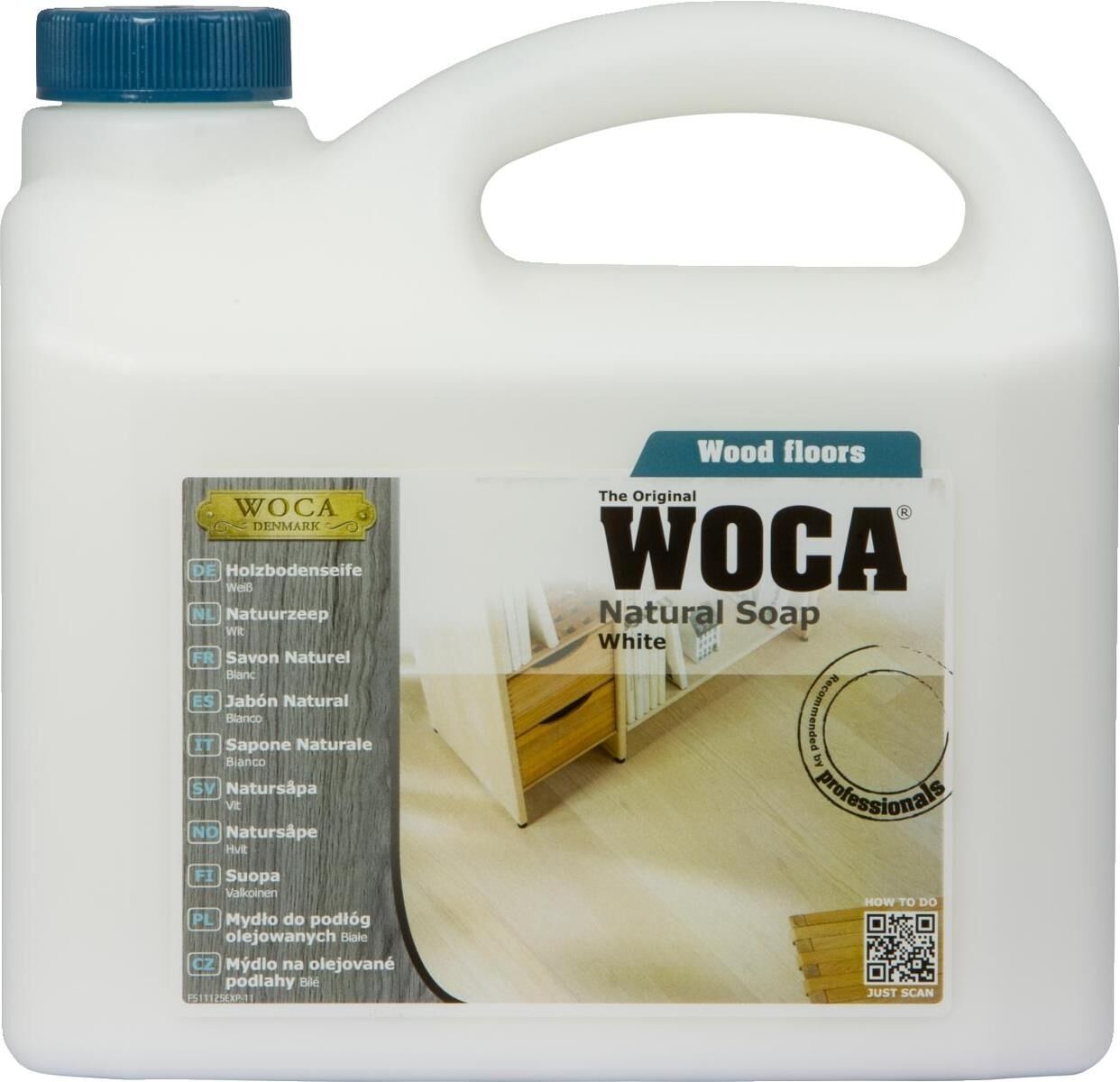 3 L WOCA Holzbodenseife WEISS