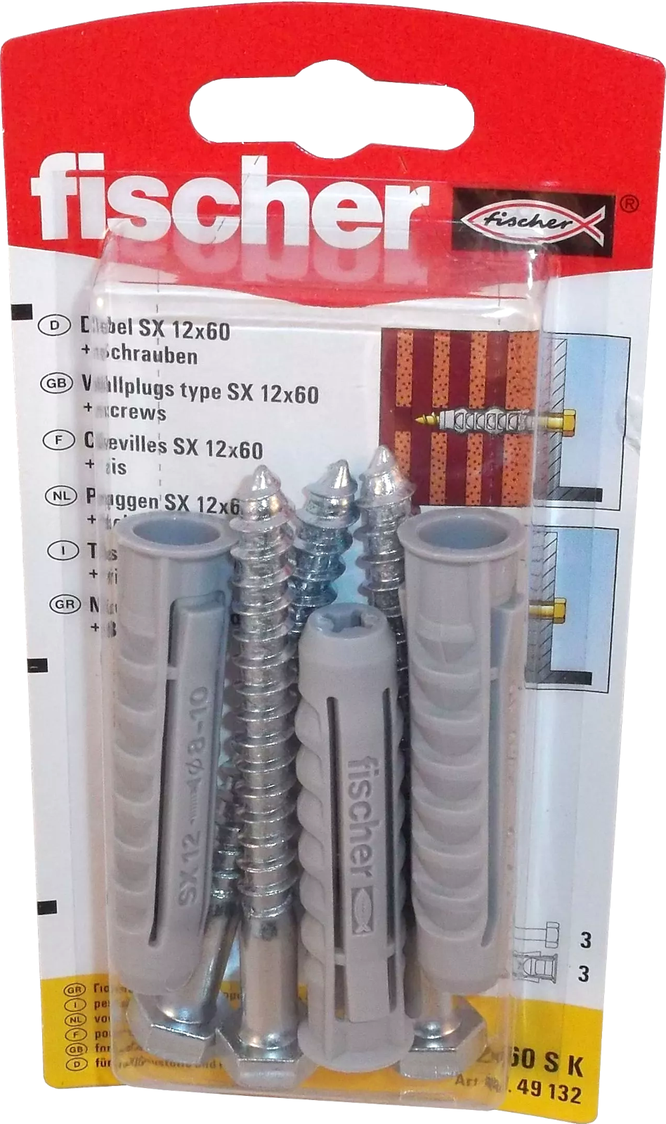 Spreizdübel SX 12 x 60 SK