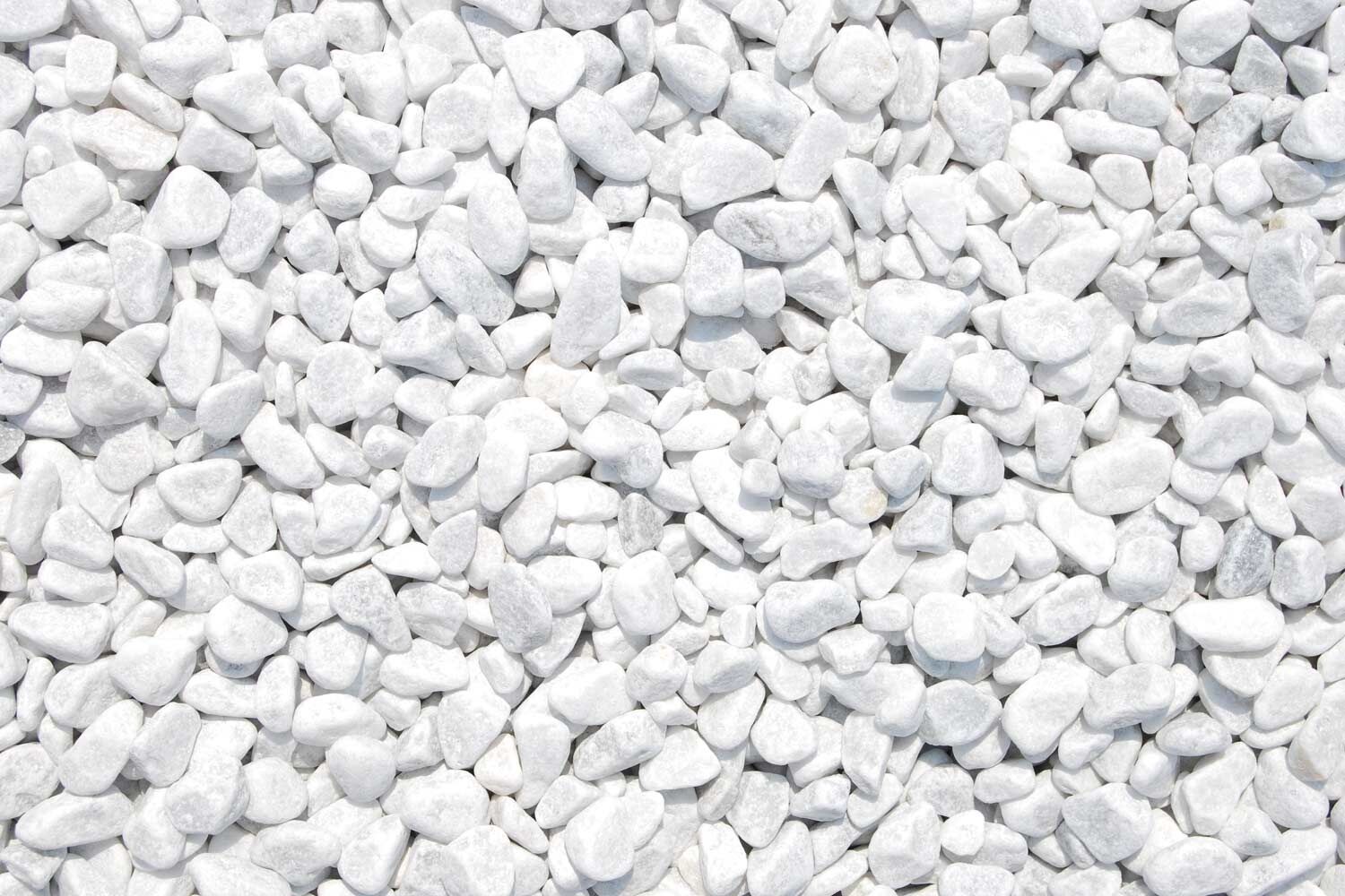 25kg SCHERF Marmorzierkiesel Carrara-Weiss 12-16mm