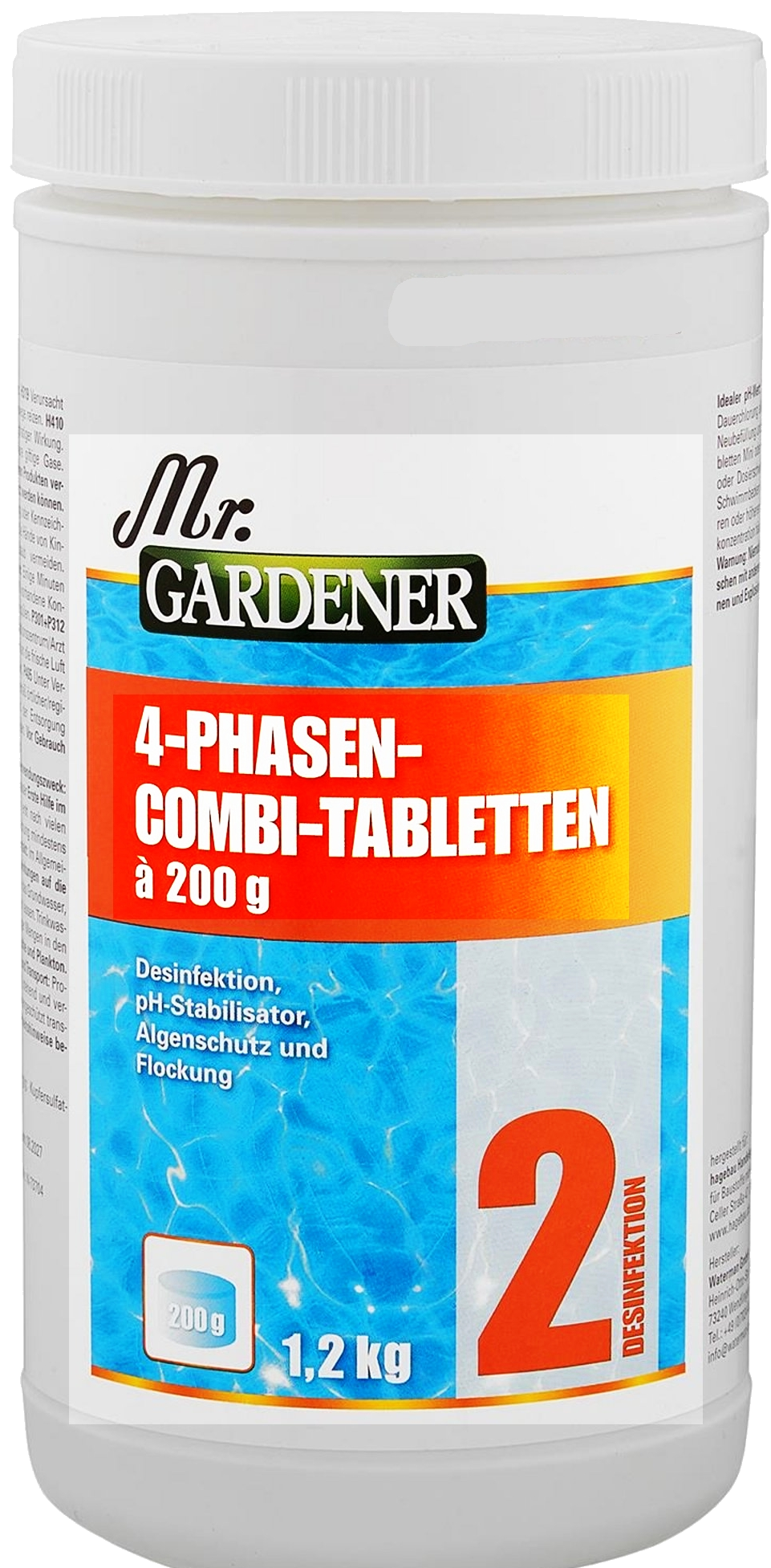 ###1,2kg Mr.Gardener 4 Phasen Combi-Tabletten