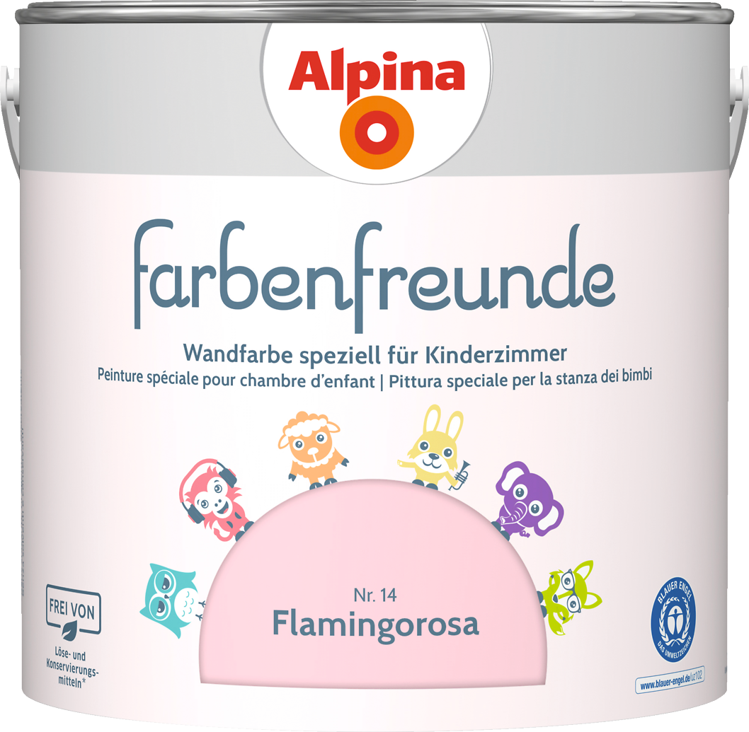 2,5l ALPINA Farbenfreunde Nr.14 Flamingorosa