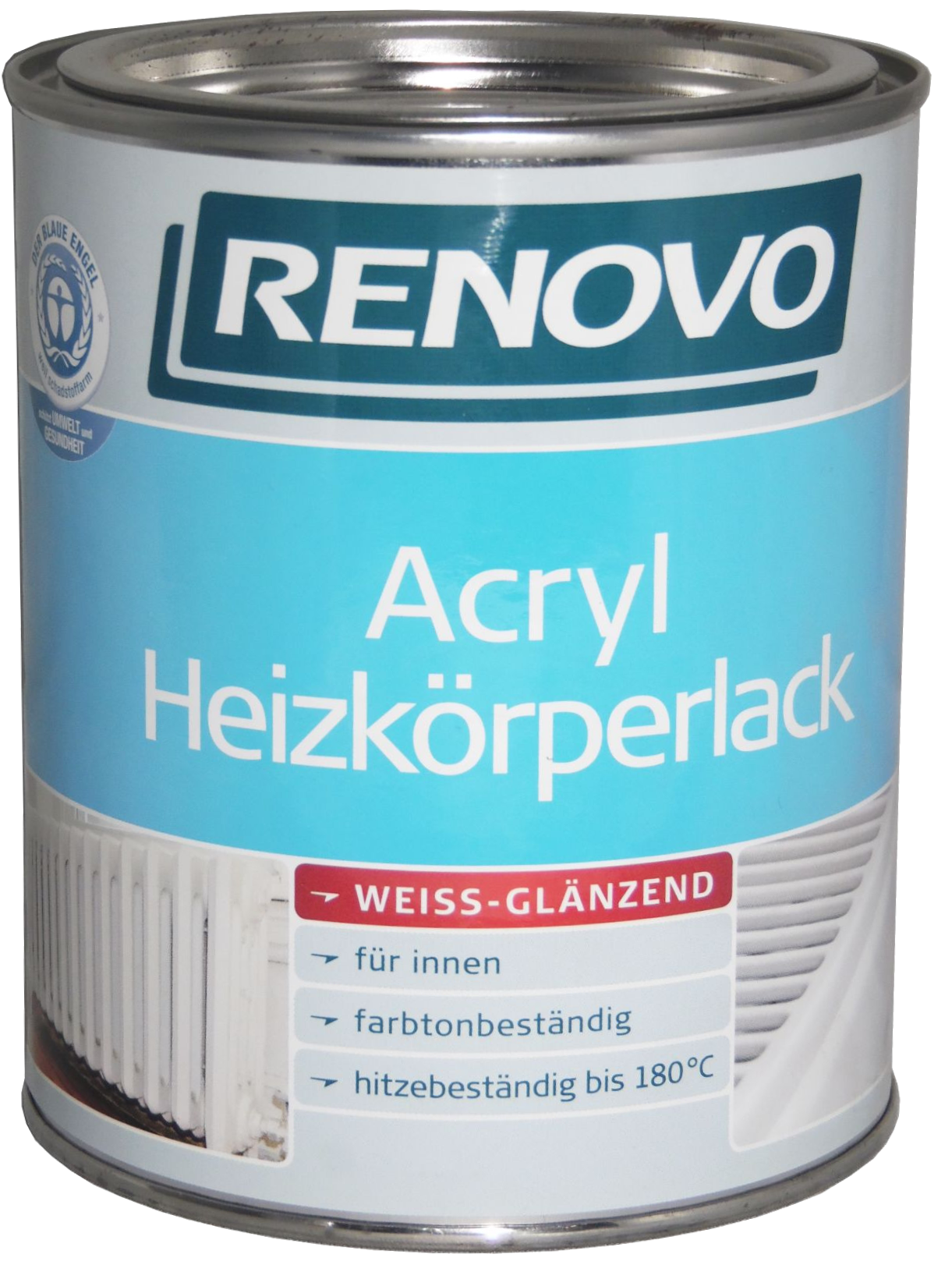 2,5L Renovo Acryl Heizkörperlack weiss