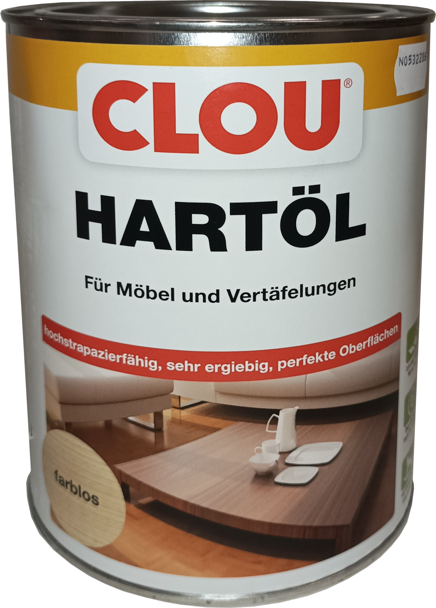 2,5L Clou Hartöl farblos