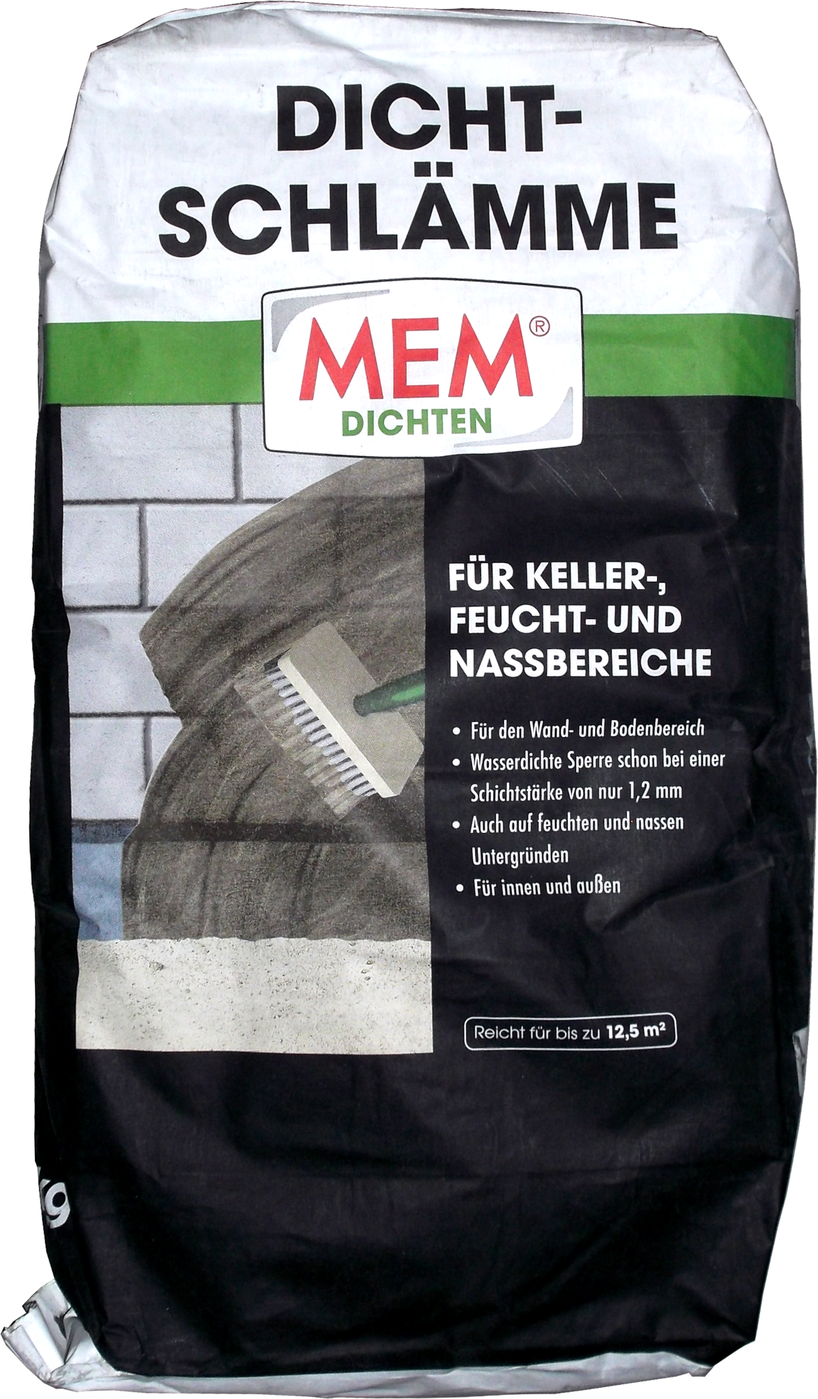 25kg MEM Dichtschlämme mineralisch, innen und außen