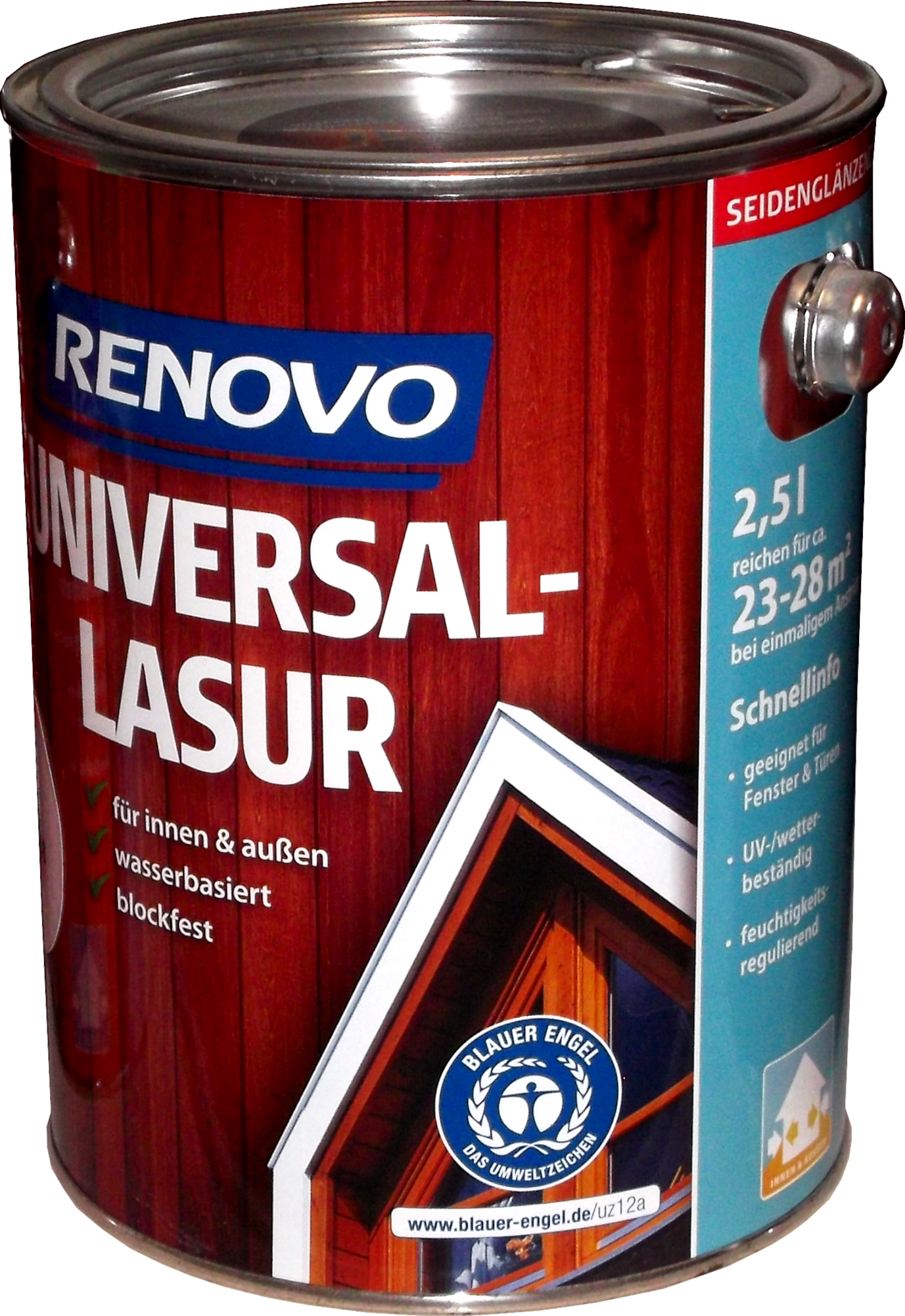 2,5L Renovo Universallasur wasserbasis Palisander