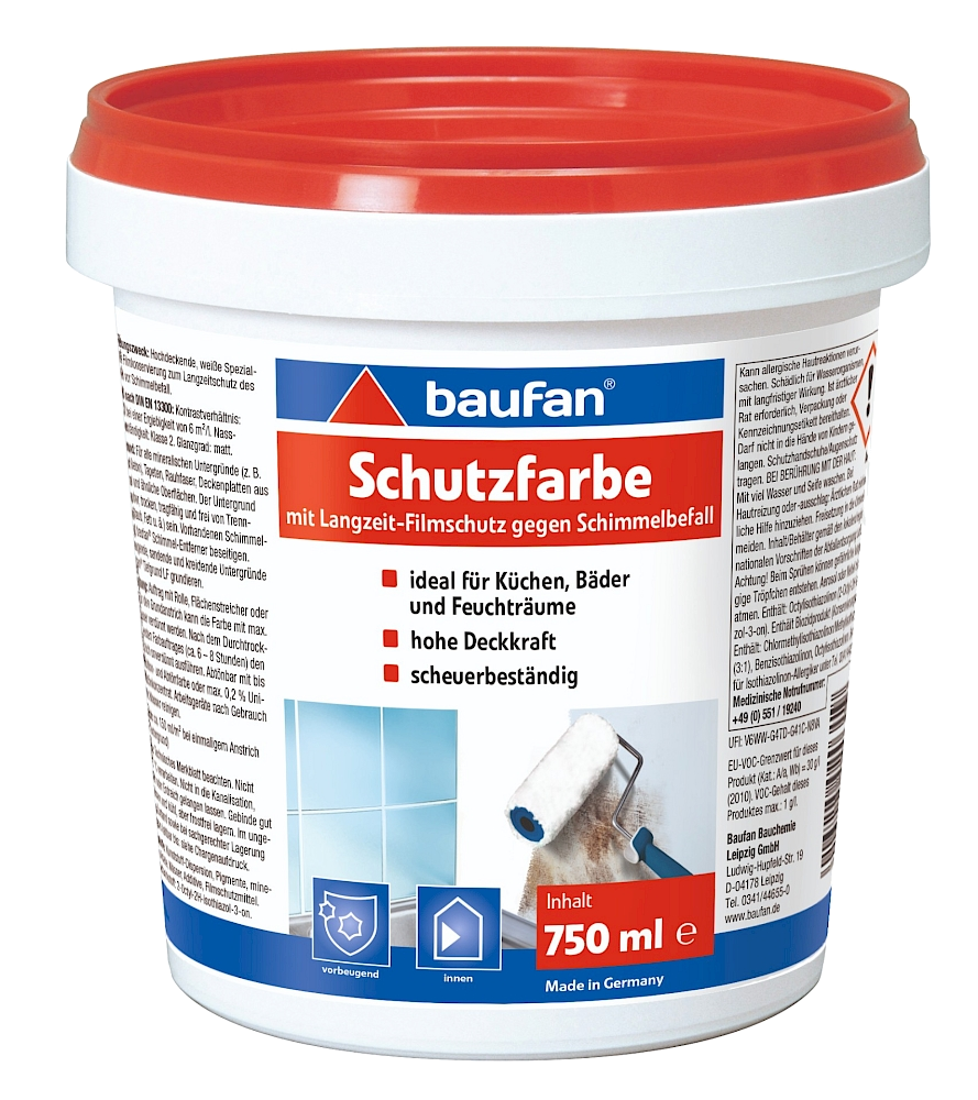 750ml BAUFAN Anti-Schimmelfarbe
