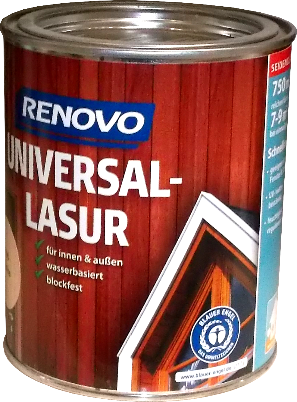750ml Renovo Universallasur wasserbasis Palisander