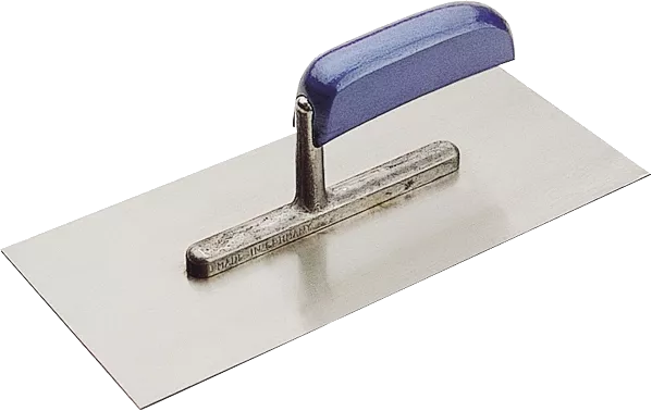 TRIUSO Glättkelle ungezahnt, 28x13cm, Edelstahl
