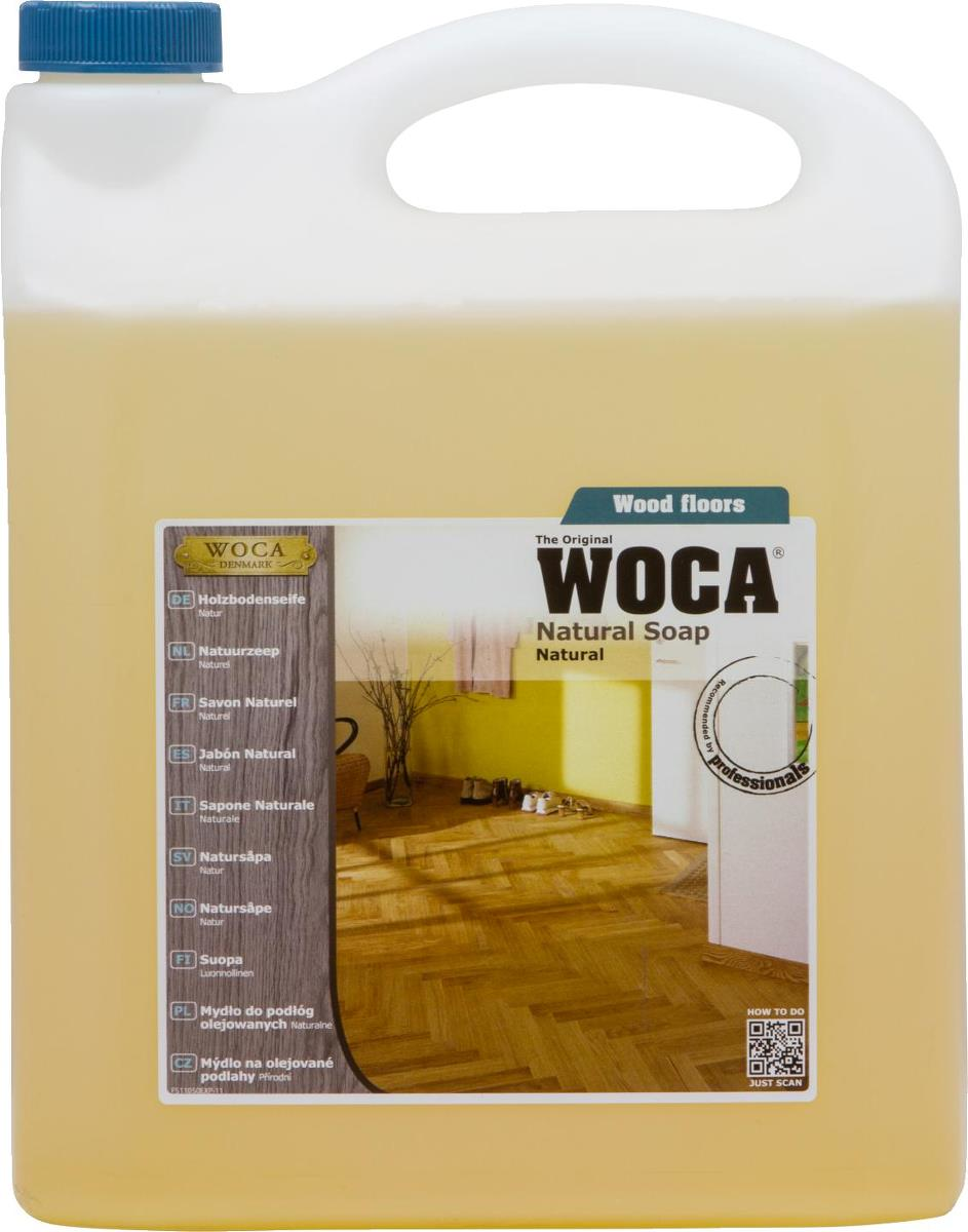 2x5L WOCA Holzbodenseife Natur + 1 Baumwoll-Mopp