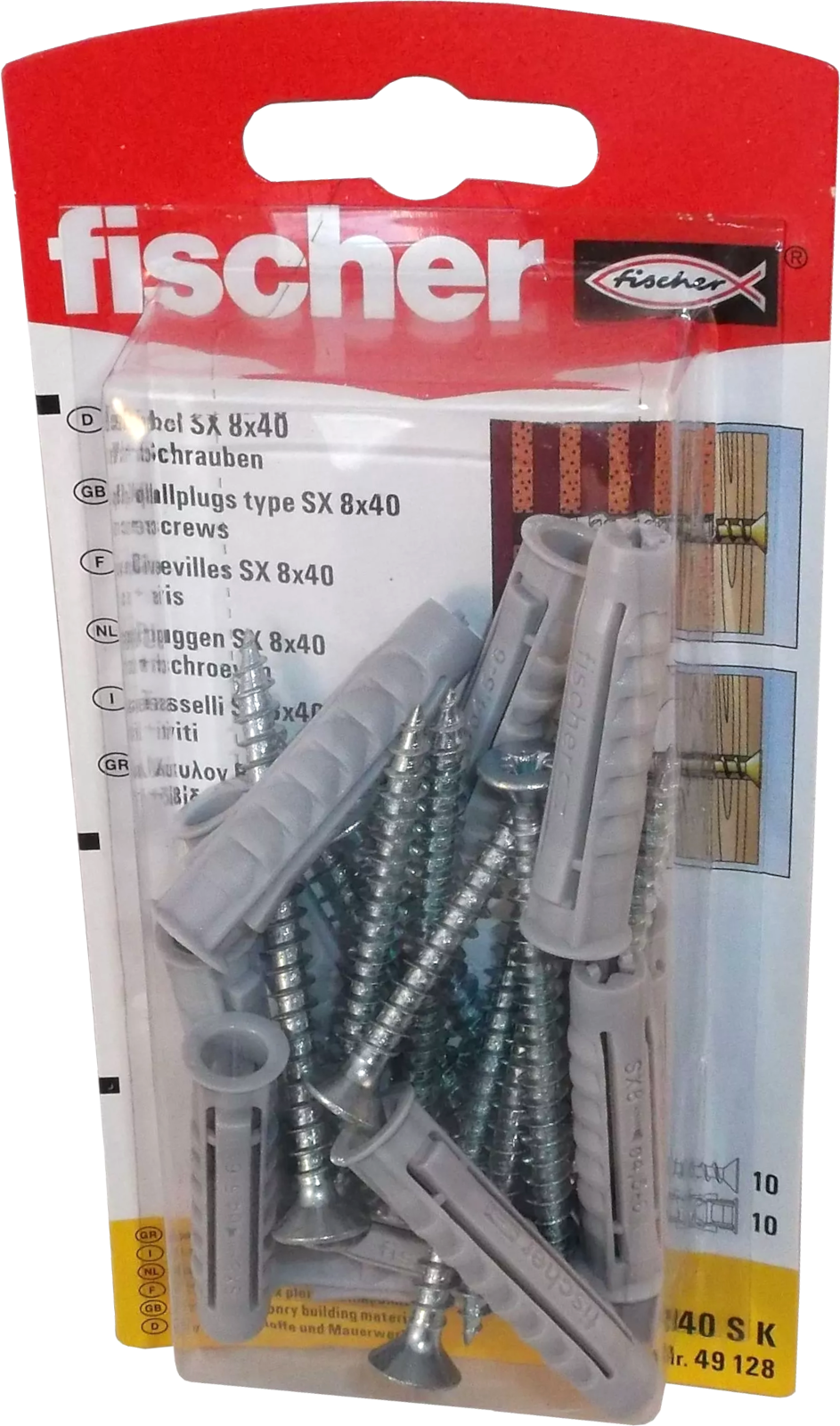 Universaldübel SX 8 x 40 SK