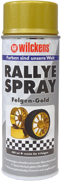 400ml Wilckens Rallye-Spray Felgen-Gold