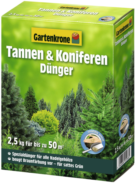 2,5Kg Gartenkrone Tannen-Koniferen-Dünger
