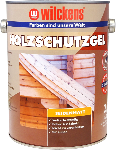 2,5Liter Wilckens Holzschutz-Gel palisander