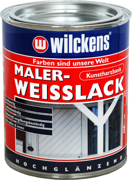750ml WILCKENS Maler-Weisslack KH