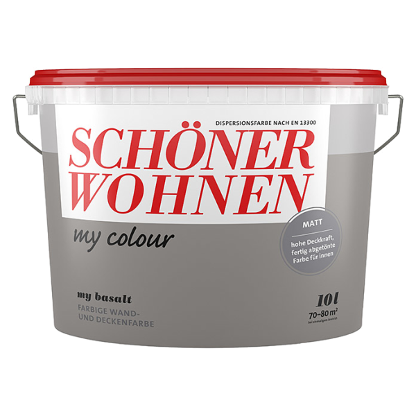 10L Schöner Wohnen My Colour Wandfarbe My Basalt