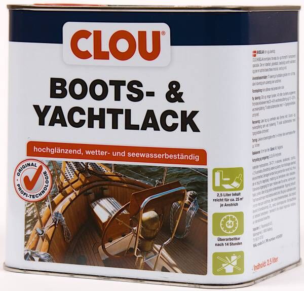 2,5L Clou Boots- & Yachtlack transparent