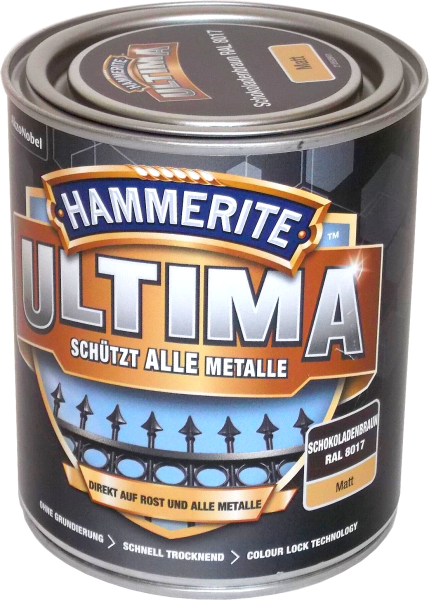 750ml Hammerite ULTIMA MSL matt Schokoladenbraun