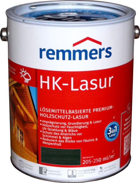 5L Remmers HK Lasur Ebenholz