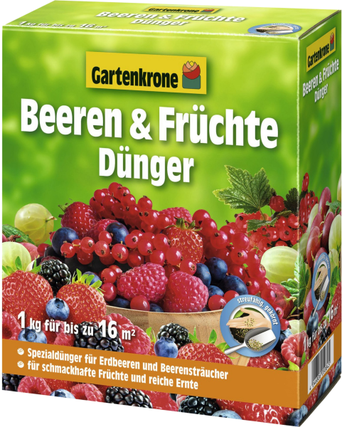 1kg Gartenkrone Beeren & Früchte Dünger