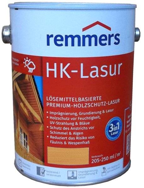 2,5L Remmers HK Lasur Eiche hell