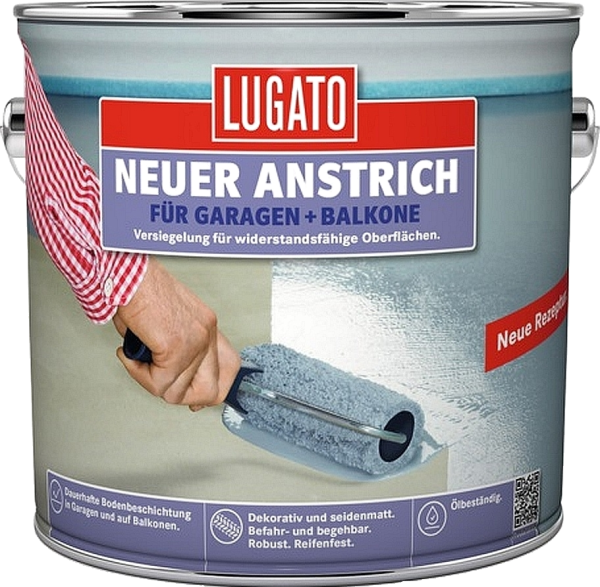 2,5L Lugato Neuer Anstrich Garagen/Balkone