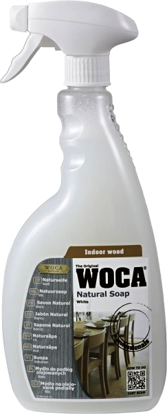 0,75L WOCA Naturseife Spray Weiss