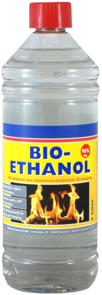 1L WILCKENS BIO-Ethanol 96% Vol.