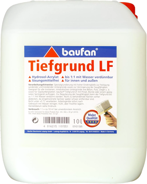 10 Liter Baufan Tiefgrund LF